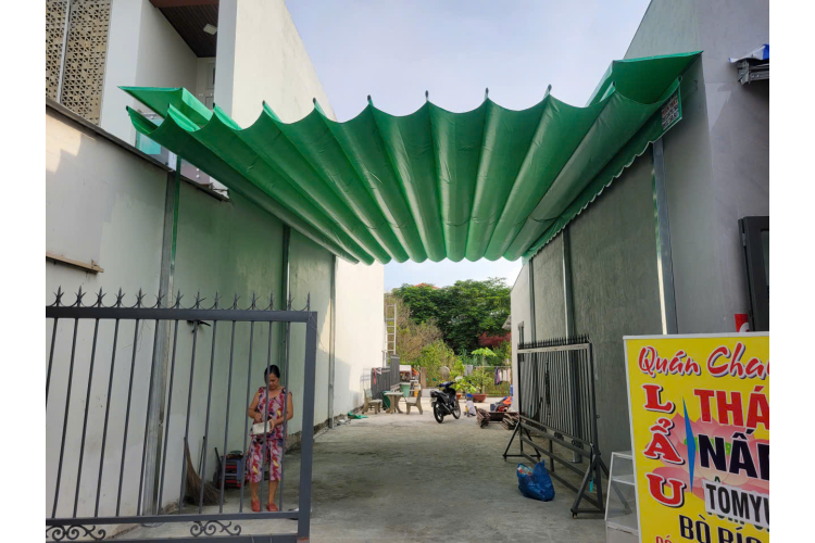 Mái Xếp Lượn sóng 