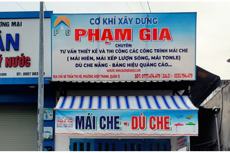 MÁI HIÊN DI ĐỘNG LOẠI 1 